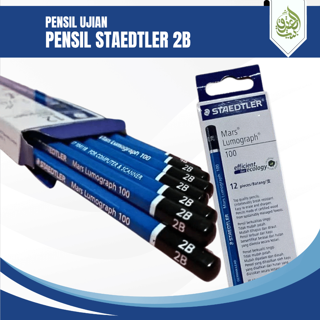 

Pensil 2b Staedtler Mars Lumograph 100 | petelot Ujian SNI Komputer [LSN]