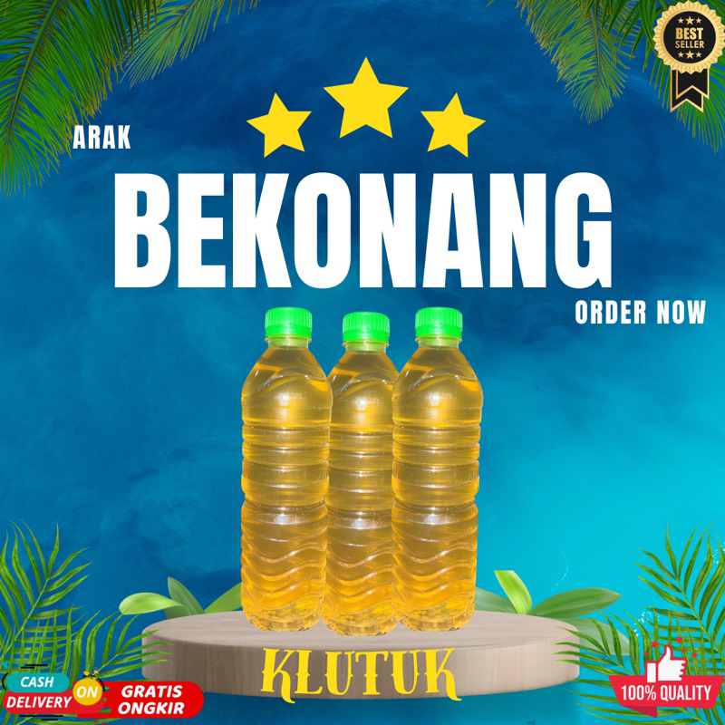 (BISA COD)MINUMAN TRADISIONAL BEKONANG - KLUTUK 600ml