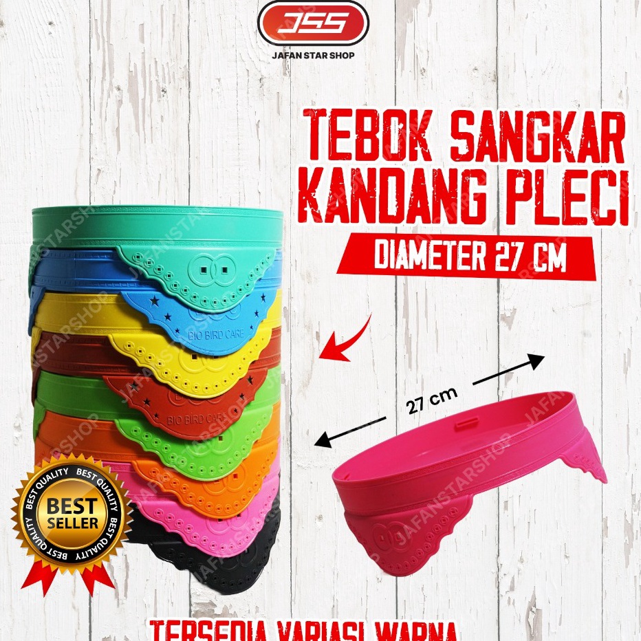 SPONTAN Tebok Sangkar Kandang Pleci Diameter 27 cm