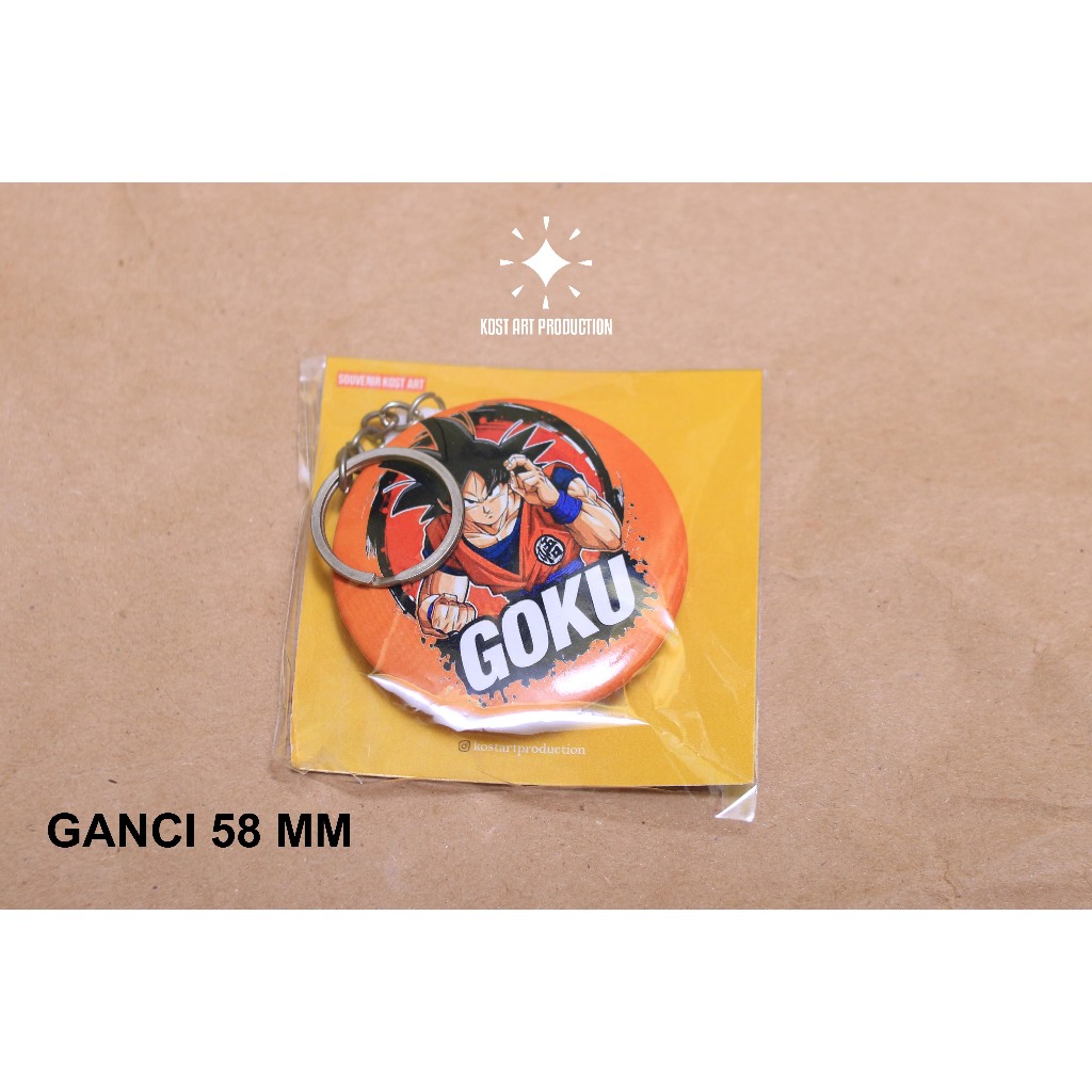 Gantungan Kunci Goku Anime/ Karakter Anime Ganci Sun Goku