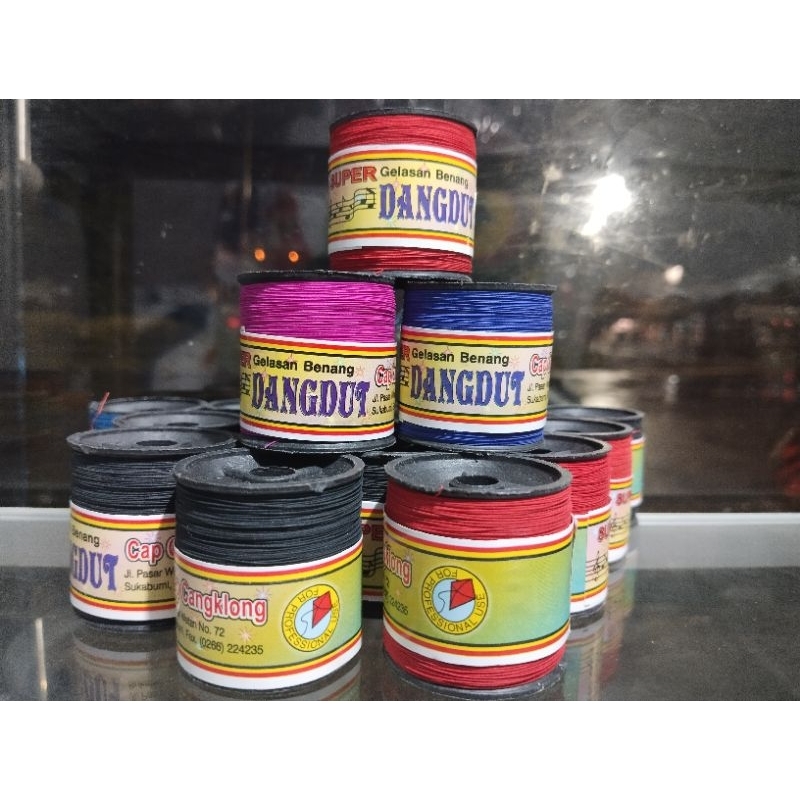 (2 pcs) gelasan dangdut benang katun... 15 ribu