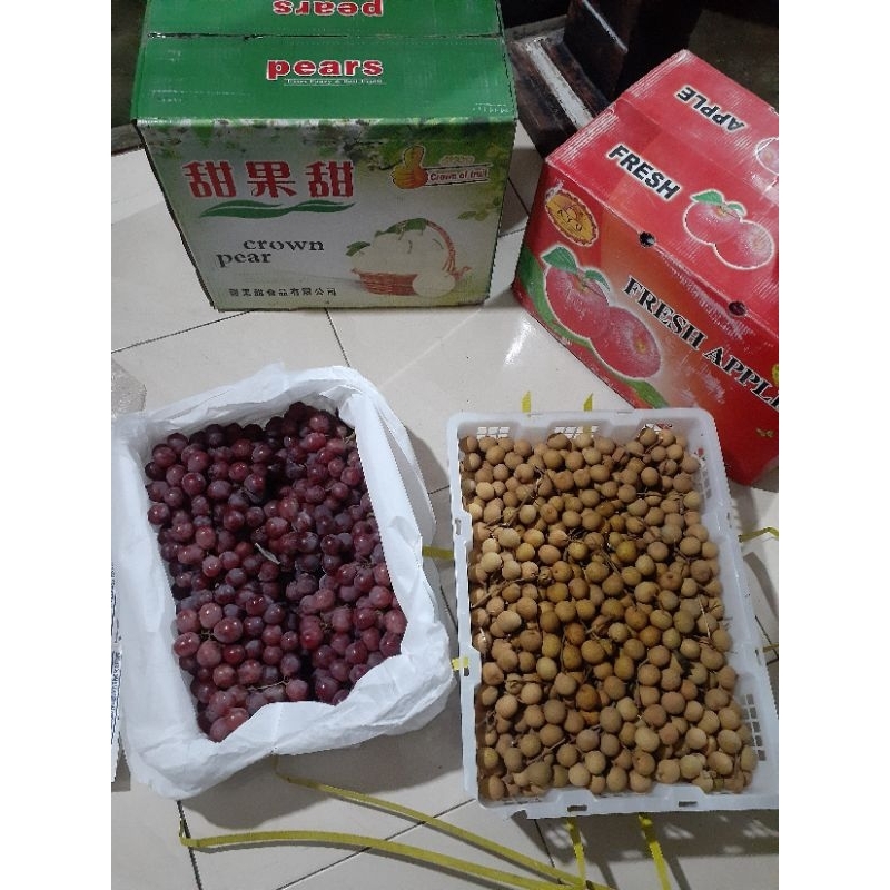 

Red Anggur/ Kelengkeng Import Fresh 200gr/500gr/1kg