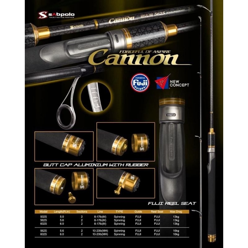 Joran Pancing Sabpolo Cannon Fuji