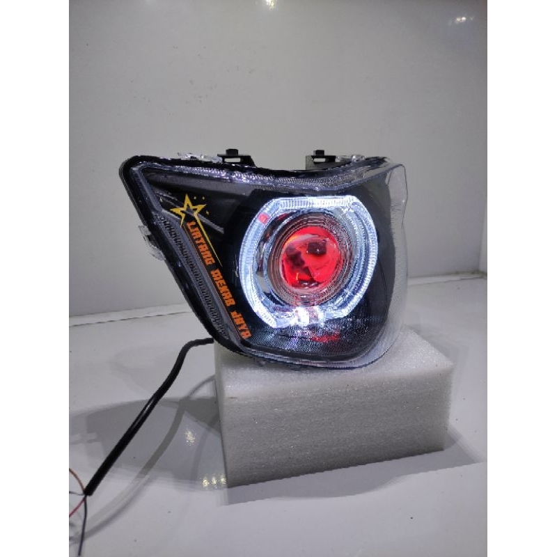 Reflektor Lampu Depan yamaha MX King V1 2015 Mx King Pertama Costume Bilet Ala Ala BILED PROJIE