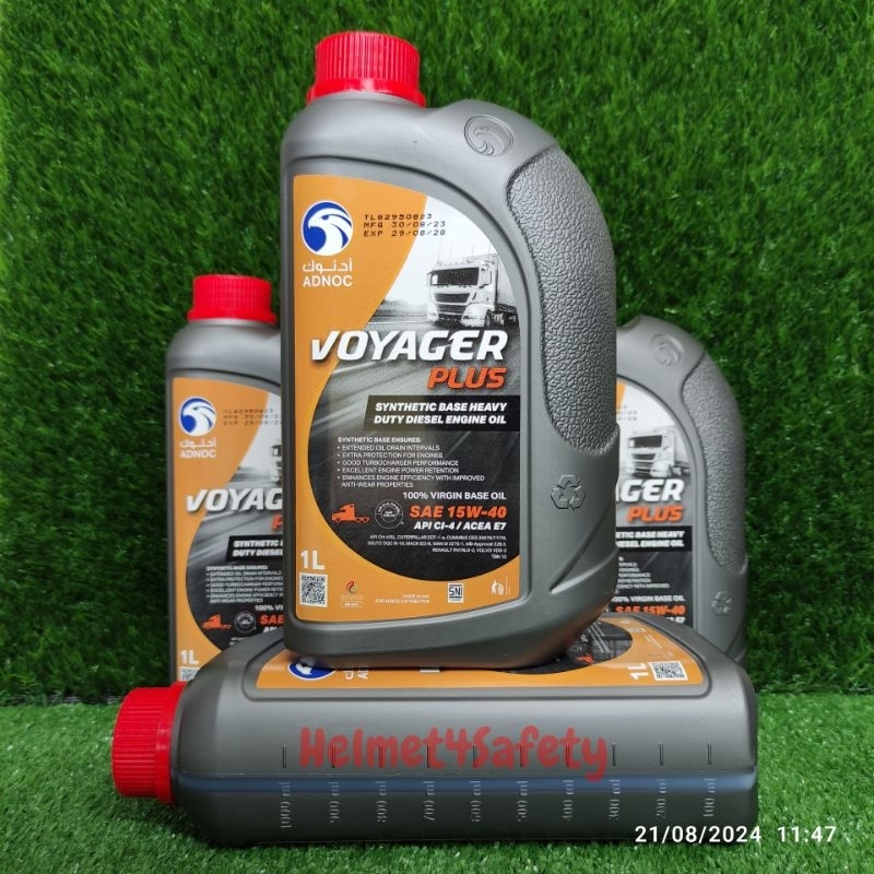 Oli mesin Adnoc Voyager Plus 15W-40 ASLI