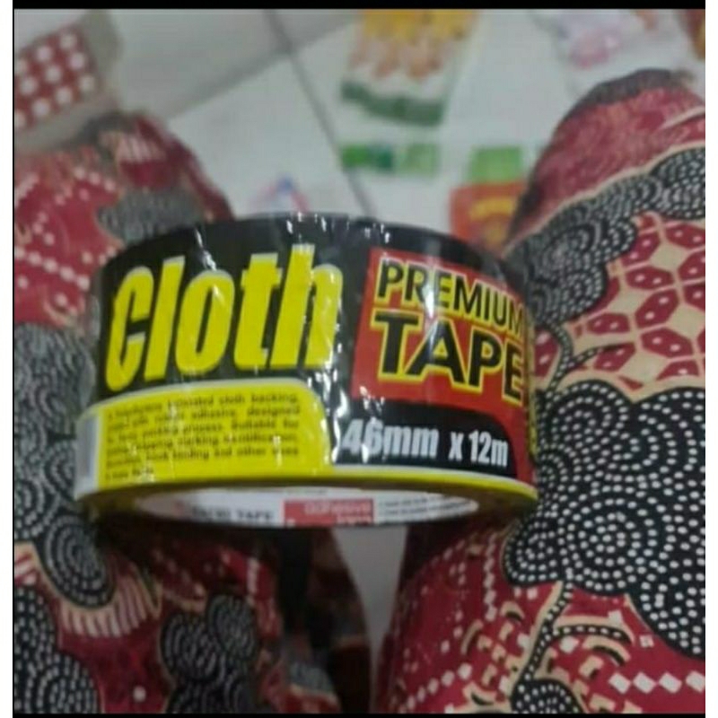 

Lakban nachi tape hitam 46 mm x 12 m