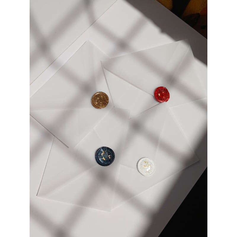 

AMPLOP TRANSPARANT PREMIUM/AMPLOP KALKIR A6 & SEAL WAX