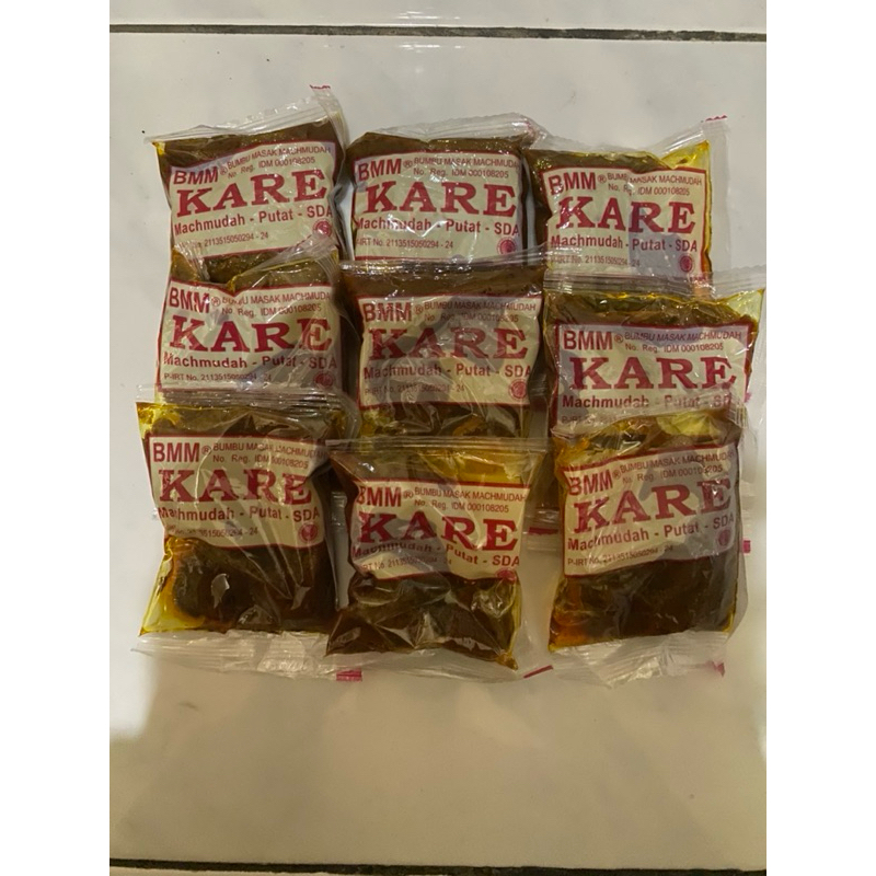 

Bumbu Masak Machmudah kare dan rawon (BMM) bumbu instan