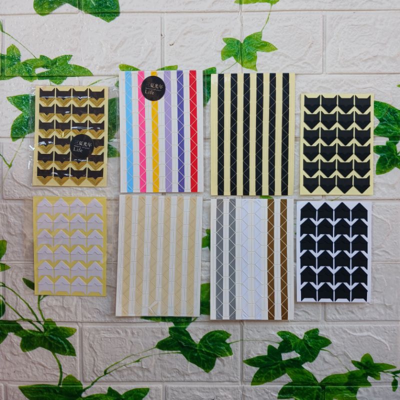

Penanda Batas Buku Kertas Bookmark Pembatas Set 24pcs