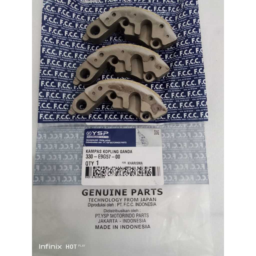 KAMPAS GANDA KARISMA (KPH) FCC ORIGINAL BERGARANSI