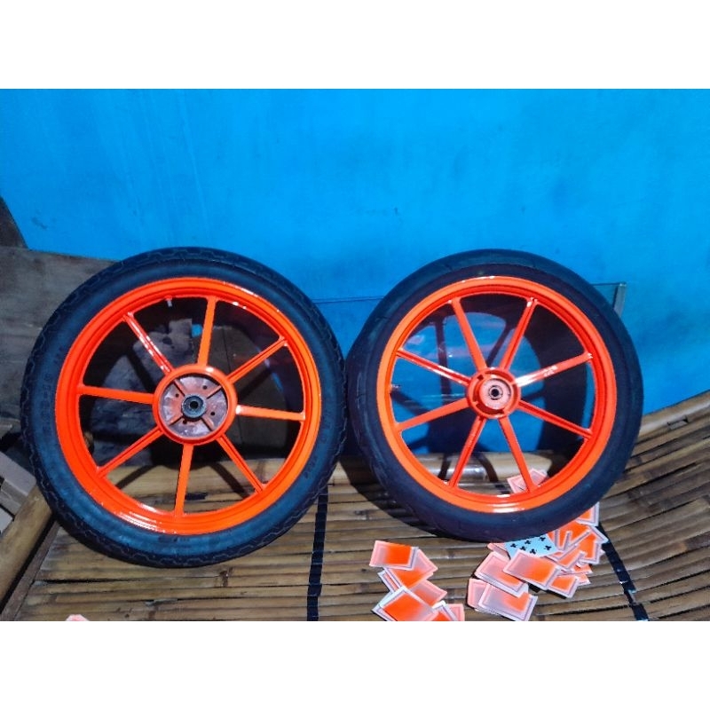 velg rx king palang 8 ring D17 B18