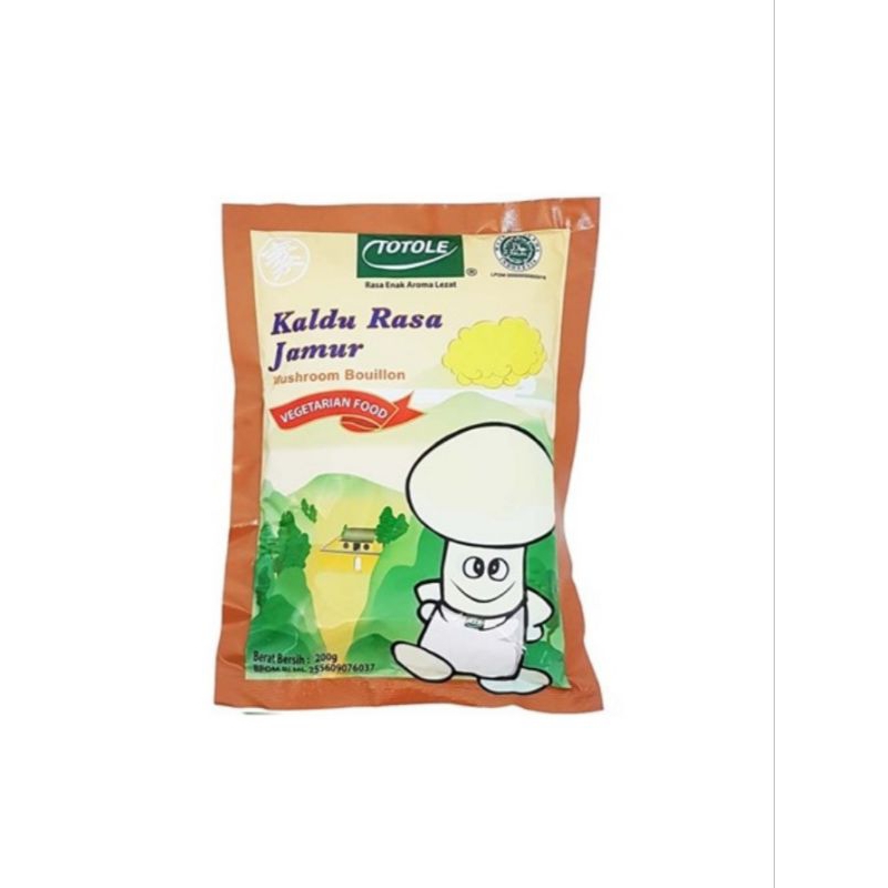 

TOTOLE KALDU JAMUR 80 GR/200 GR