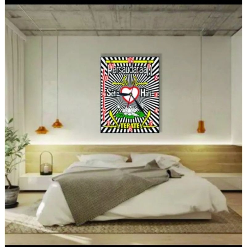 jam dinding PSHT persaudaraan setia hati terate