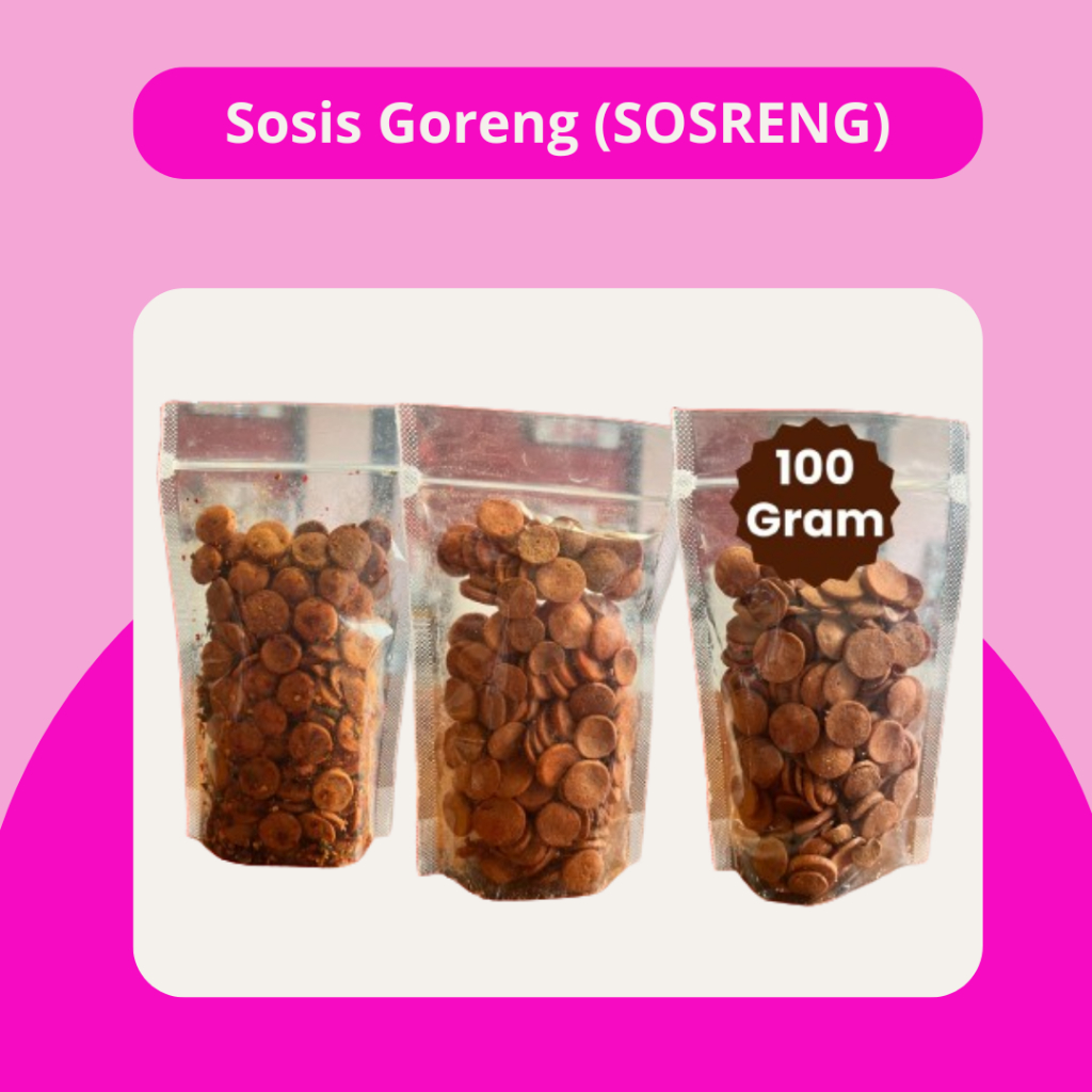 

Sosreng Sosis Goreng Keripik Sosis