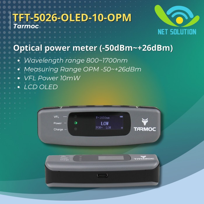 Tarmoc TFT-5026-OLED-10-OPM | USB-C Rechargeable OPM | VFL | Senter