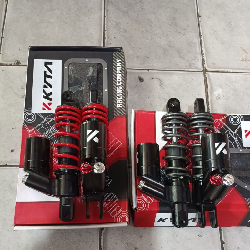Shockbreker ktc kytaco shock absorber aerox 280mm shock nuovo tabung 290mm shock tabung nukvo  tabun