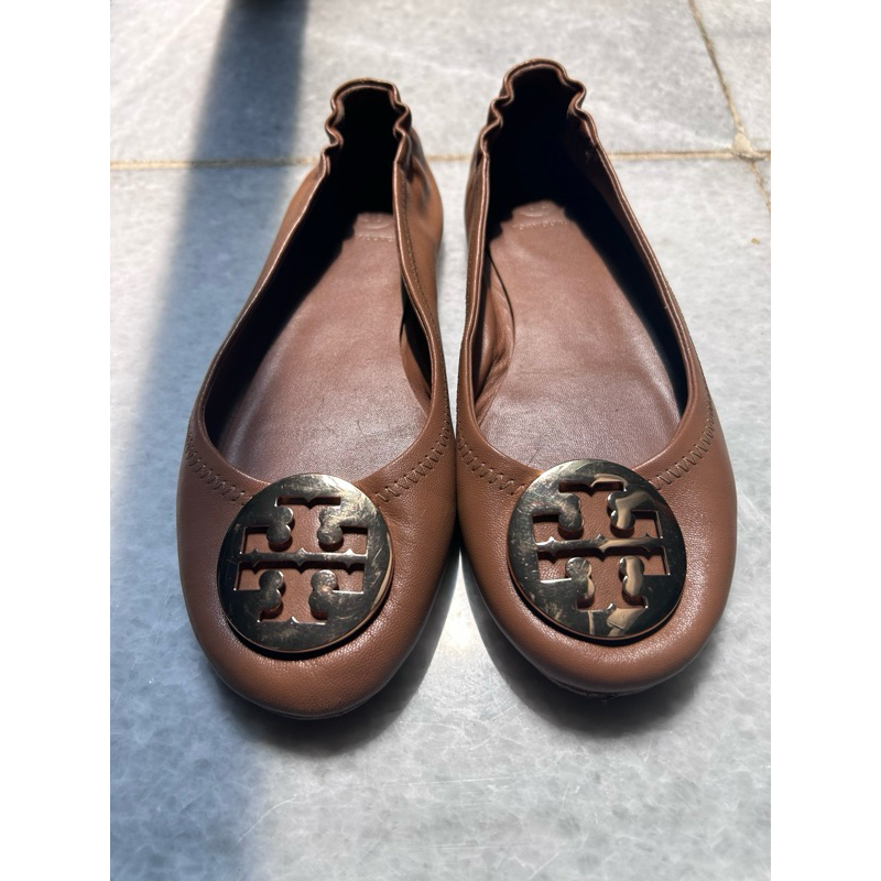 preloved flatshoes tory burch