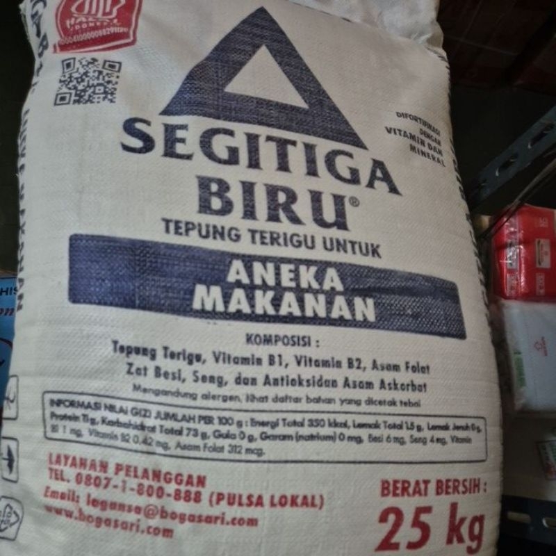 

Terigu Segitiga Biru Karung 25 Kg