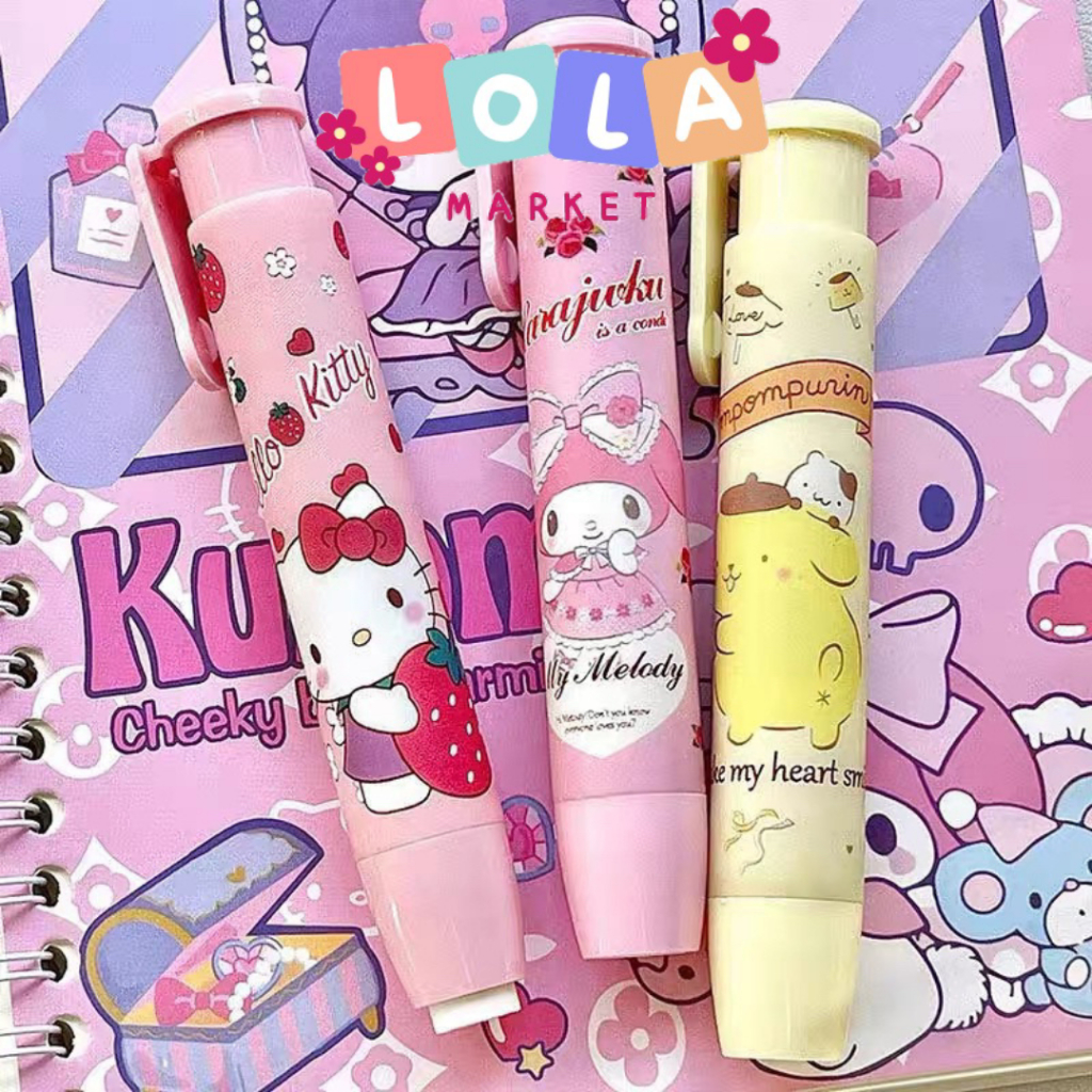 

Penghapus Mekanik Motif Sanrio Lucu/Cute Sanrio Motive MECHANICAL ERASER