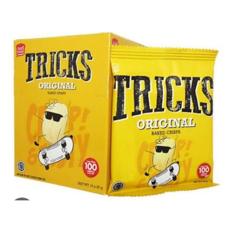 

SNACK KENTANG CRISPY TRICKS (1 BOX)