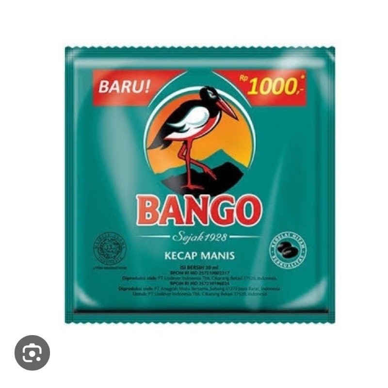 

KECAP BANGO 265gr / 77gr / 25gram 1 renceng / 25 gram