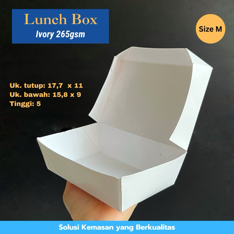 Paper Lunch Box - M Ekonomis Forming