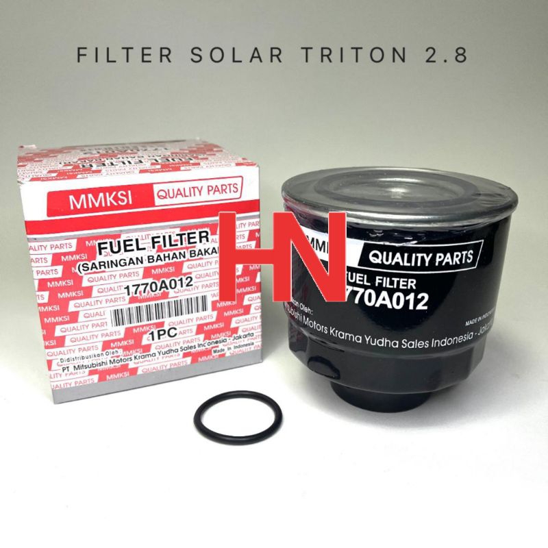 FILTER SOLAR TRITON 2.8 - FUEL FILTER MITSUBISHI TRITON 2.8 GLX L200 STRADA 2.8