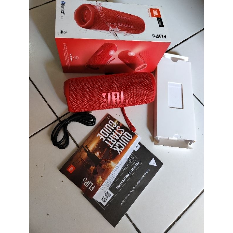 JBL FLIP 6 ORIGINAL IMS FULLSET mulus