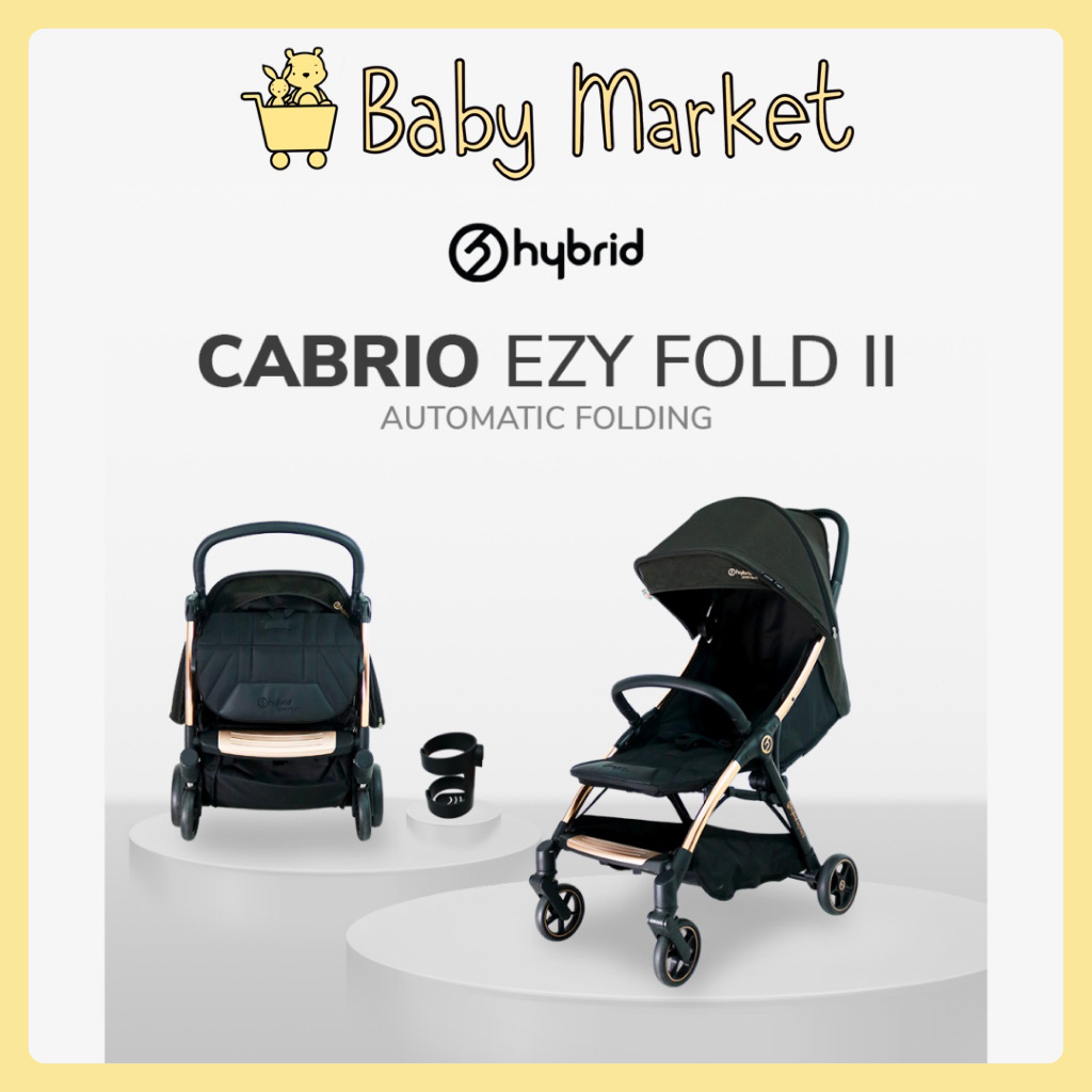 Hybrid Cabrio Ezyfold Stroller - Stroller Bayi