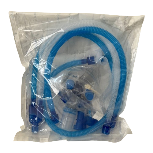 Breathing Circuit Ventilator Disposable dengan Chamber untuk Dewasa, Anak, Bayi Dual limb lengkap de