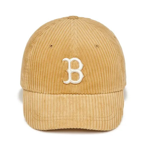 Topi Boston Corduro Brown White Major League Baseball MLB Korea Bordir Caps