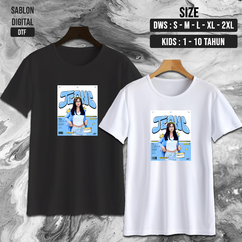 NW0406 Kaos JEANE JKT48 / Kaos JKT48 / Kaos COUPLE KEKINIAN