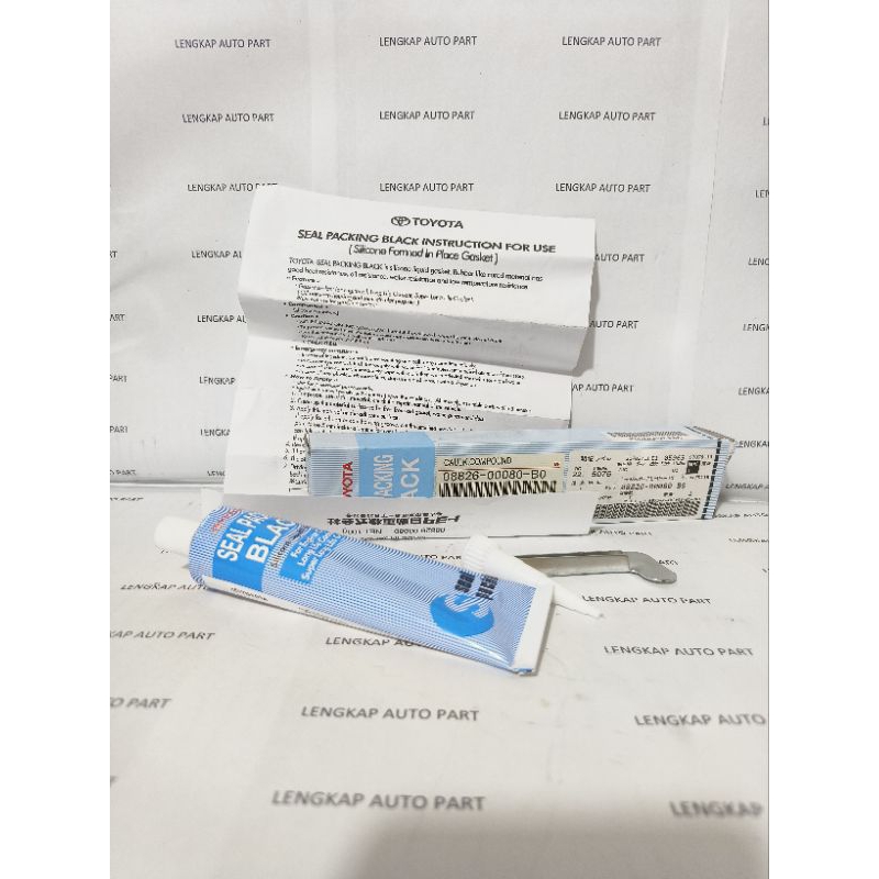 lem sealer sealant seal packing gasket toyota black