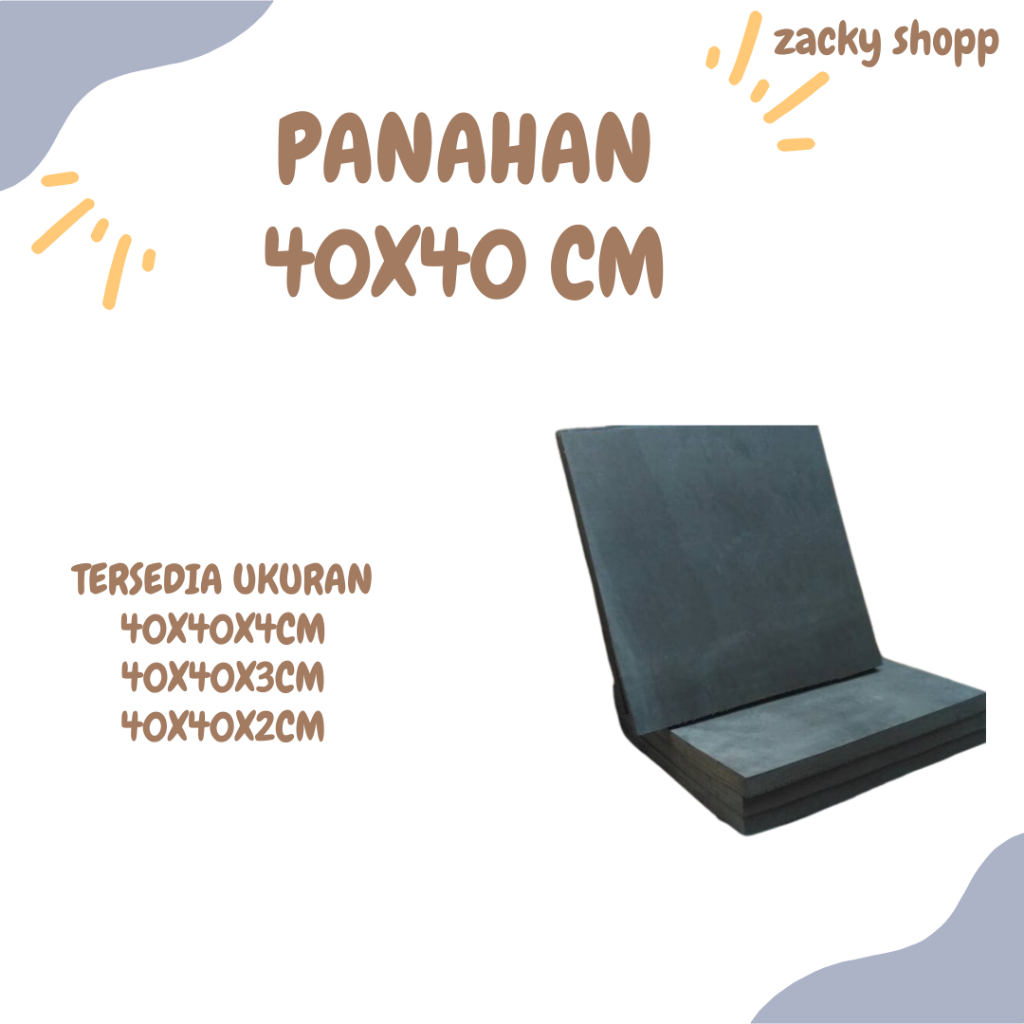 Bantalan Target Panahan Busa Eva 40x40cm - Busa Eva Target Panahan
