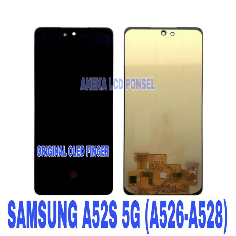 LCD+TOUCHSCREEN SAMSUNG A52S 5G (A256-A258) ORIGINAL OLED FINGER FULLSET