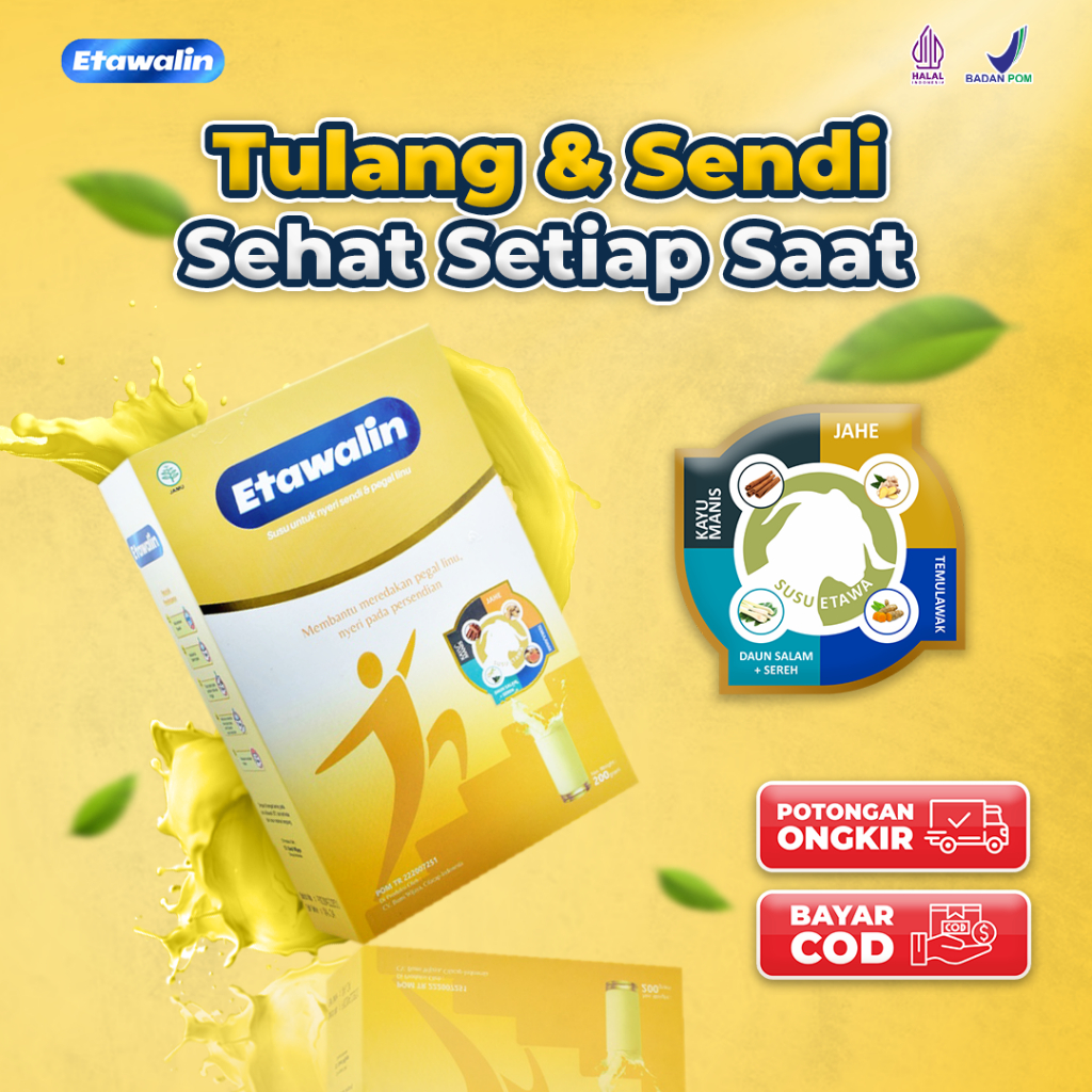

Susu kambing Etawalin (8.8 Great Mid-Year Sale) Membantu Menjaga Kesehatan Tulang dan Sendi Asam Urat