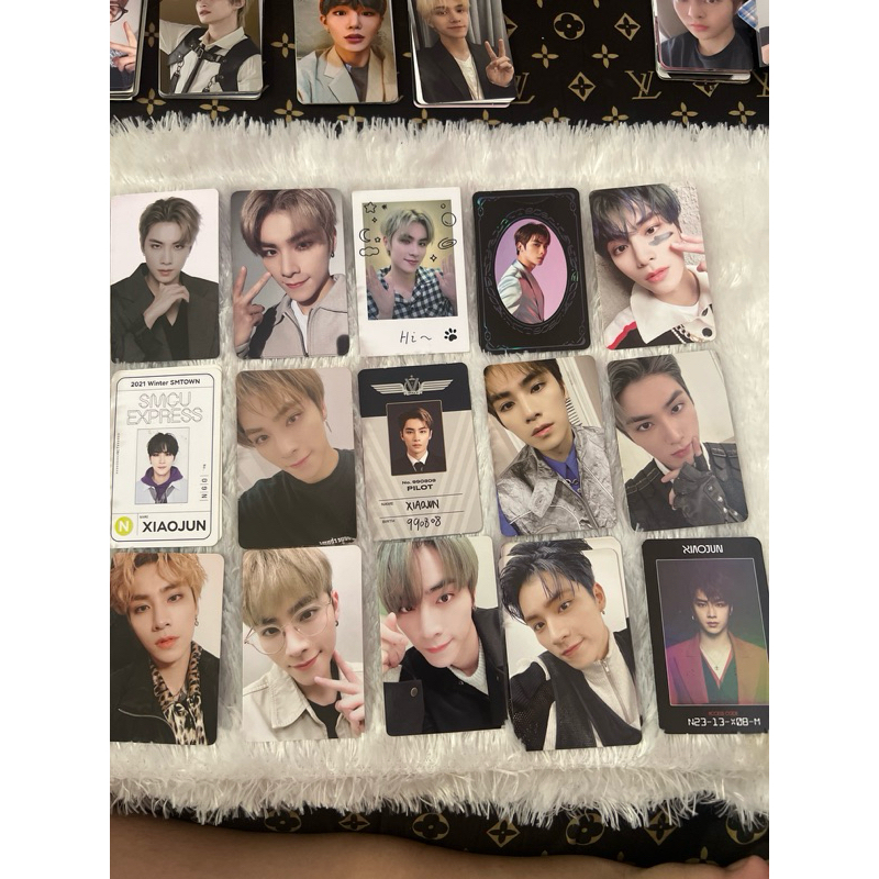 official pc photocard xiaojun nct wayv md home binder polaroid yb sanrio universe passcard smcu reso
