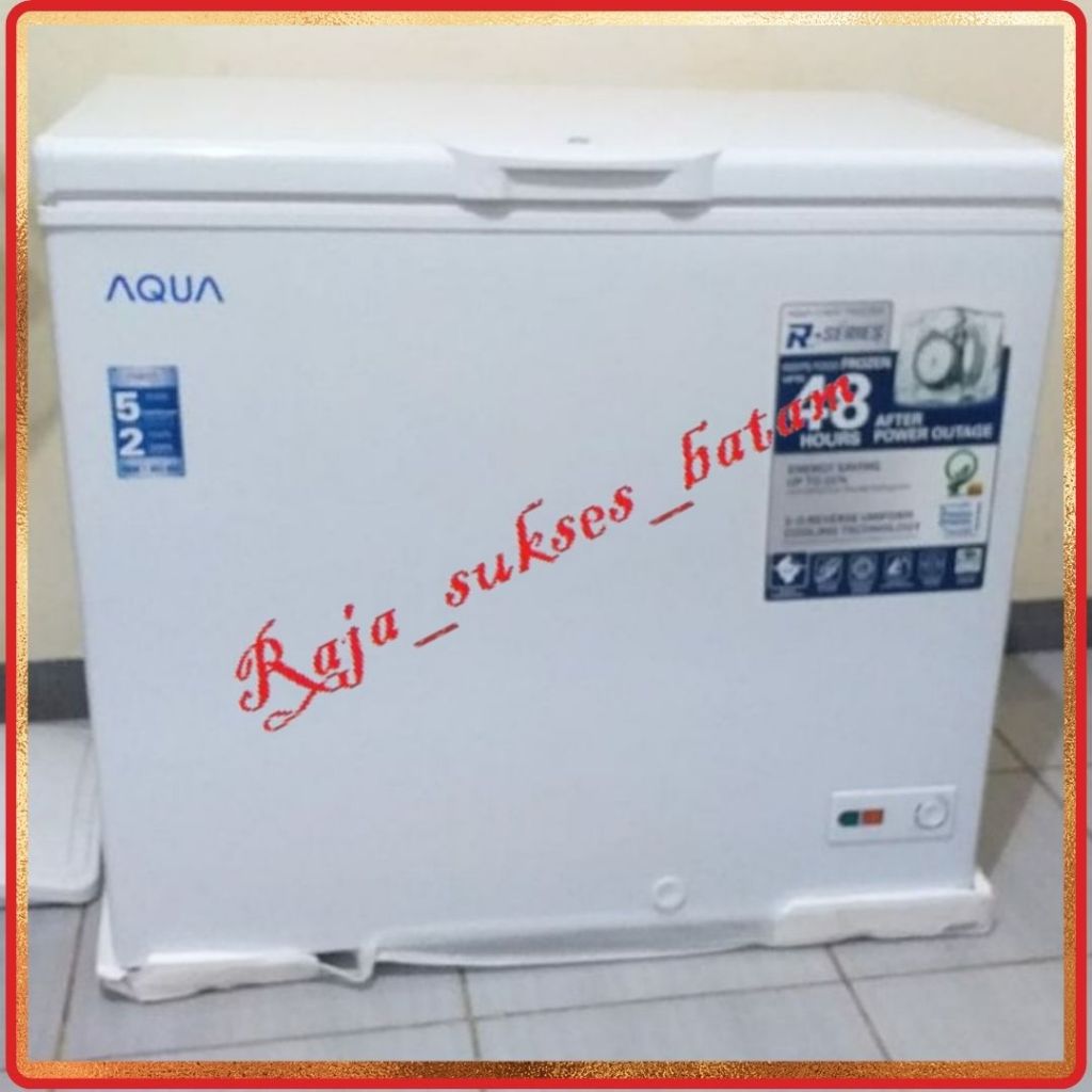 AQUA Chest Freezer Box Lemari Pembeku - 203 L - AQF-220FR / AQF 220 batam