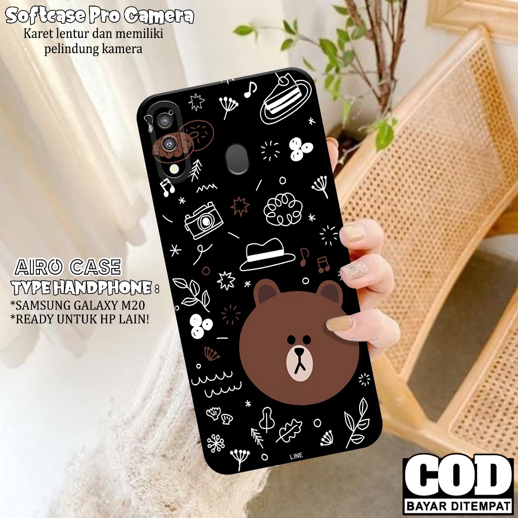 Softcase SAMSUNG GALAXY M20 - Case SAMSUNG GALAXY M20 - Casing SAMSUNG GALAXY M20 -  Kesing SAMSUNG 