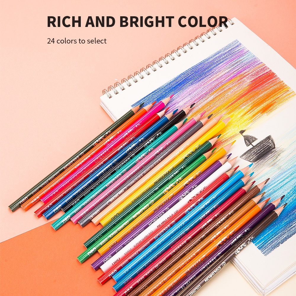 

PENSIL WARNA DELI TRIANGULAR ISI 12 36 DELI C00307 COLOR RUN