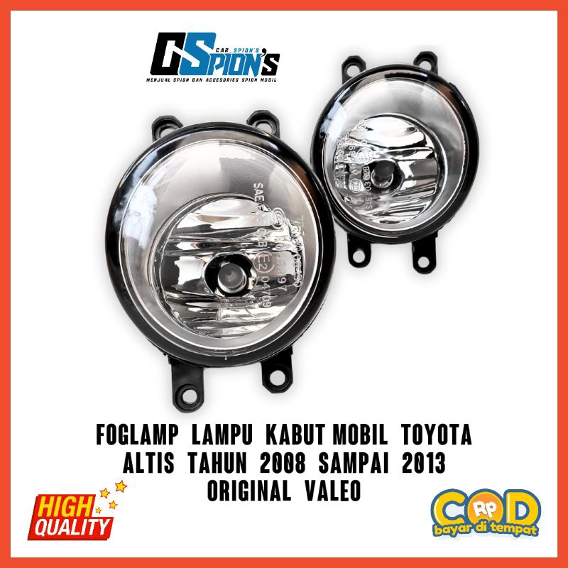 Foglamp lampu kabut mobil Corolla Altis 2008 2009 2010 2011 2012 2013 kanan/kiri