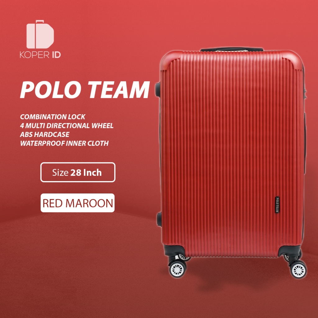Koper Polo Team Hardcase Fiber size 28 inch - 030