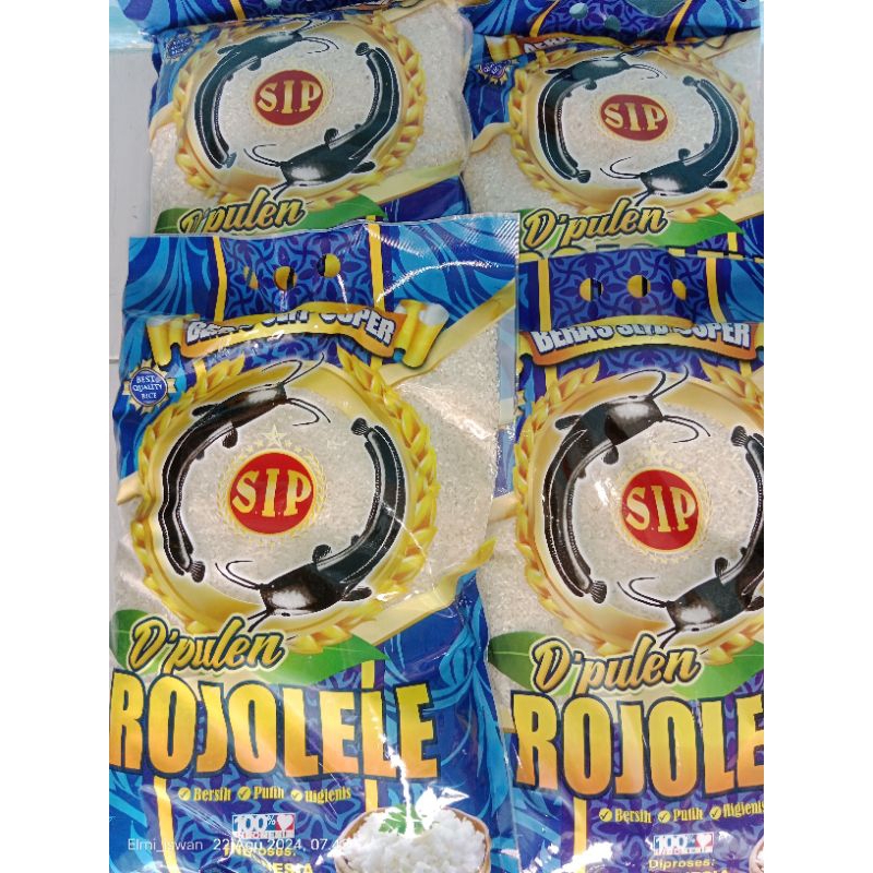 

Beras Premium super slyp ROJOLELE SUPER 5L/Beras Rojolele 5L