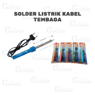 SOLDER LISTRIK KABEL TEMBAGA GAXINDO MODEL S672 40W SOLDER SERBAGUNA