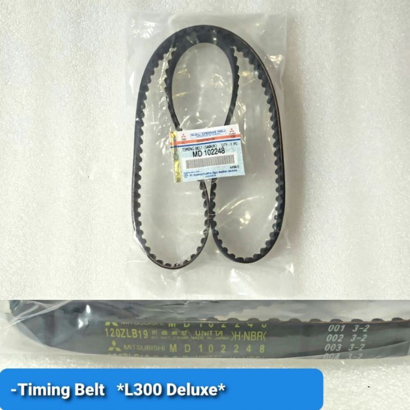 Timing Belt Mitsubishi L300 Deluxe L300 Bensin Gigi Bulet Original