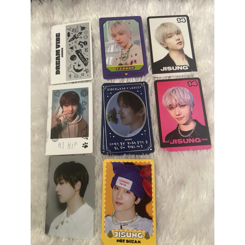 official pc photocard jisung nct dream dream vibe tc mc matching card tc glitchmode polaroid dream c