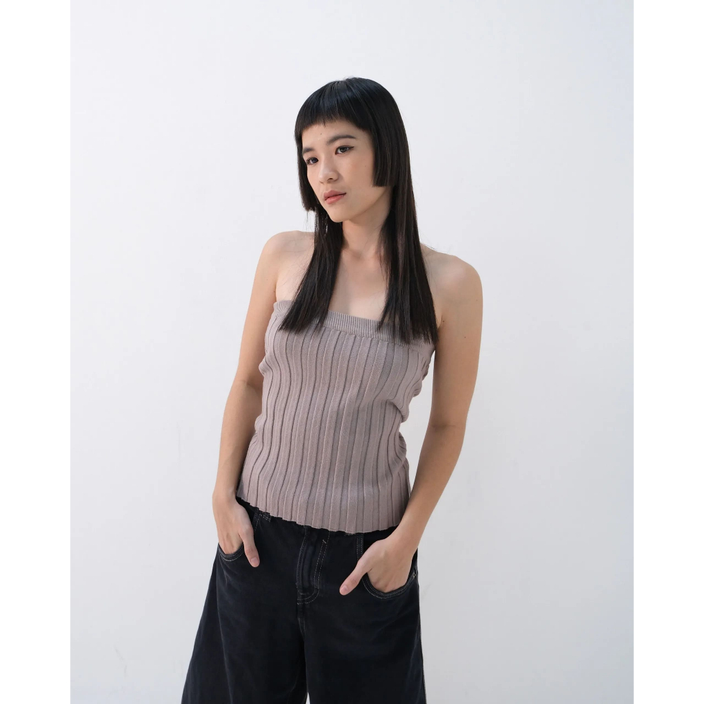 Maya Knit Tube Top Kemben Wanita Rajut