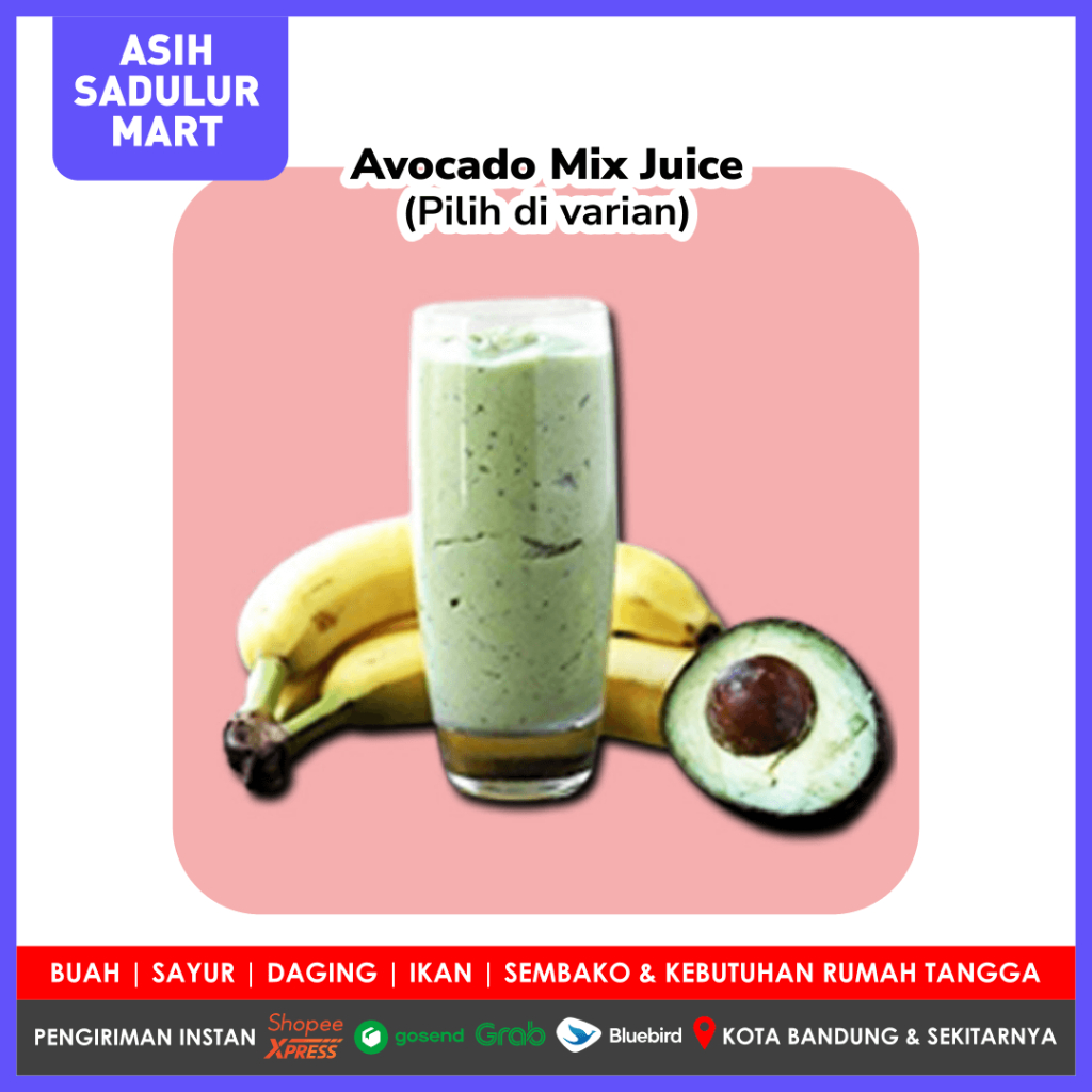 

Jus Alpukat Campur +-300ml | Avocado Mix Juice Promo Bandung