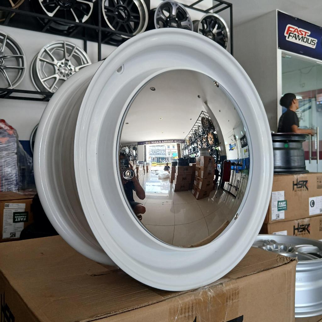 Velg Racing Hsr Mirror R14 Baut 4 Untuk Mobil Jazz Brio Karimun Estilo Yaris sigra DLL Velg Hsr R14
