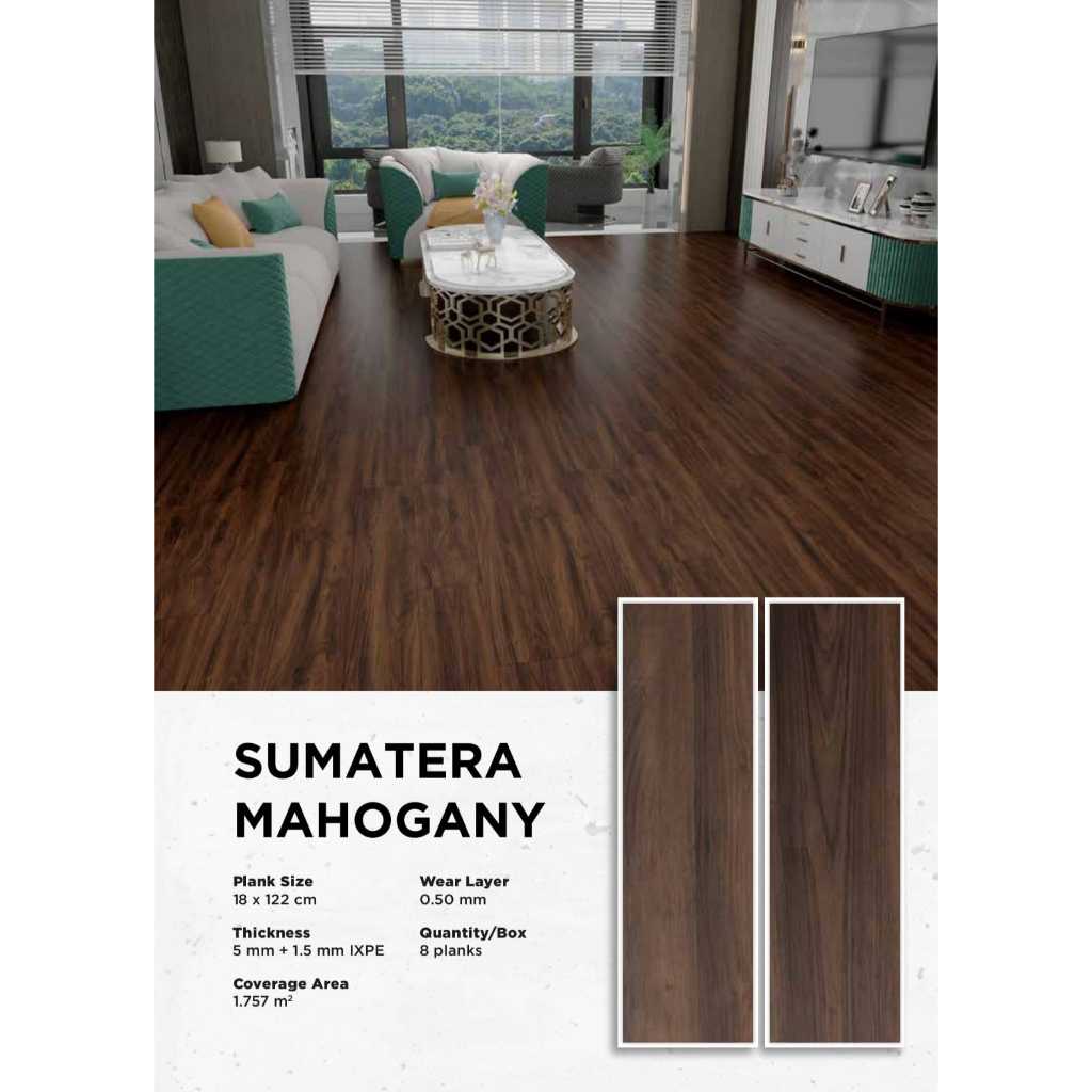 Lantai SPC / SPC Flooring click / SPC Flooring